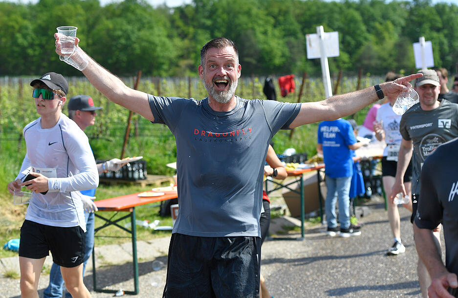 21. Trollinger Marathon - Auf der Strecke