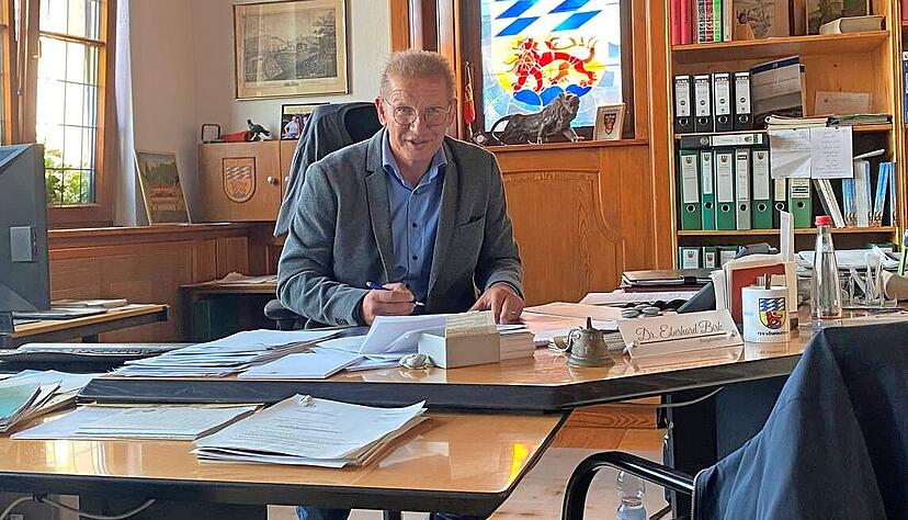 Löwensteins Bürgermeister Dr. Eberhard Birk will sein Amt nicht weiterführen.