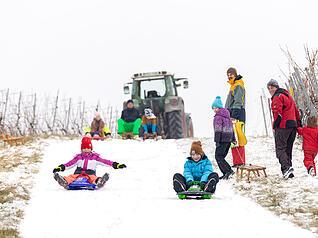 Am Dienstag treffen sich viele Familien zum Spielen im Schnee. Am Dienstag treffen sich viele Familien zum Spielen im Schnee.
