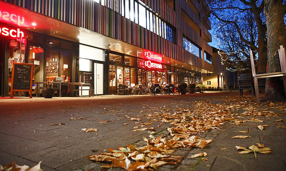 Leere Heilbronner Innenstadt - schon vor den Ausgangsbeschränkungen Leere Heilbronner Innenstadt - schon vor den Ausgangsbeschränkungen