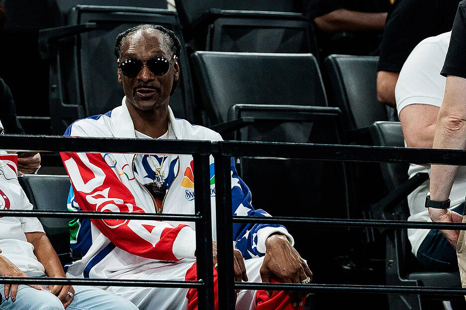 Auffällig sind beim Rapper auch immer die Outfits, mit denen er sich zeigt.