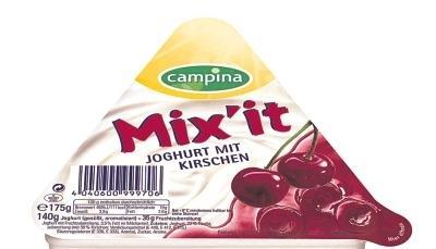 Hergestellt wird dieses Kirschjoghurt derzeit in Elsterwerda, die Produktion wird aber verlagert.Foto: Campina
