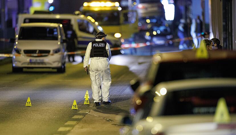 Bei den Schüssen vor dem Landgericht waren vier Menschen verletzt worden, teilweise schwer. (Archivbild)