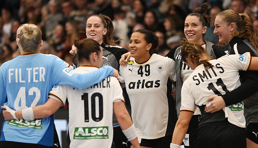 Die Stimmung in der deutschen Nationalmannschaft ist vor dem Start der Heim-Weltmeisterschaft bestens. Den Druck will das Team nicht an sich heranlassen.