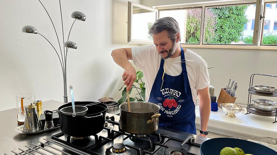 Zu Gast bei Michele Aiello  im "Tuffo."