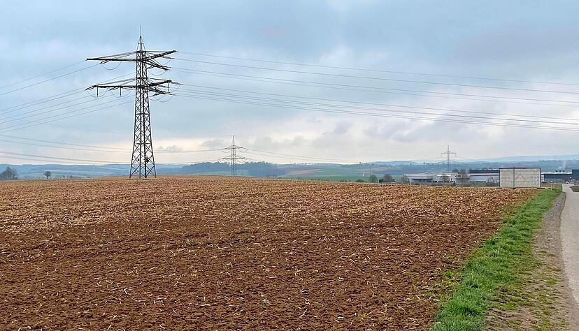 Gegen&uuml;ber des Eppinger Gewerbegebiets Tiefental, entlang der Verbindungsstra&szlig;e L1110 Eppingen-Richen, entsteht der 45 Hektar gro&szlig;e Solarpark Eppingen.