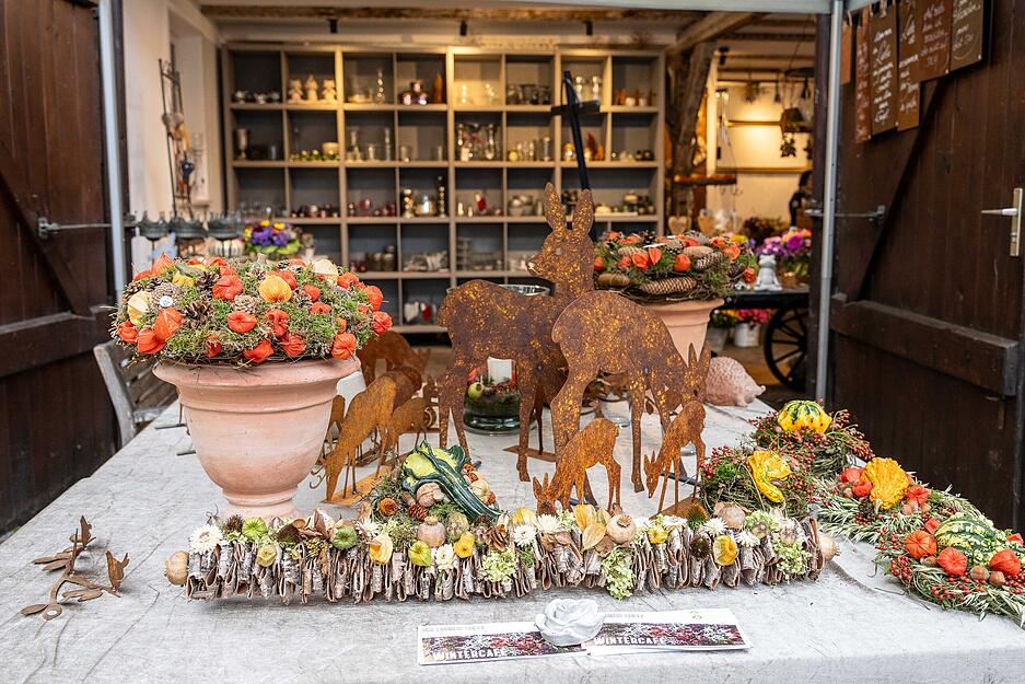 Herbstmarkt im Botanischen Obstgarten in Heilbronn.