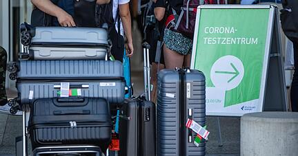 Am Stuttgarter Flughafen können sich seit Anfang August Reiserückkehrer kostenlos testen lassen. Foto: dpa
