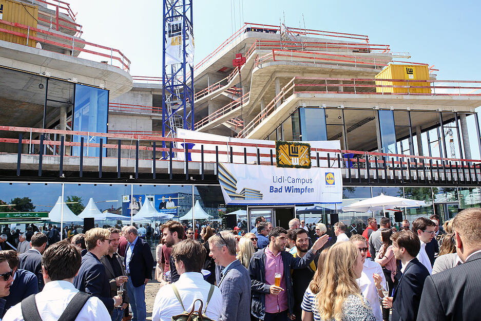 Richtfest Lidl Bad Wimpfen Richtfest Lidl Bad Wimpfen