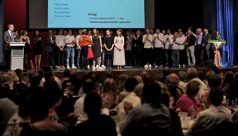 Der Ball des Sports - hier ein Foto aus dem vergangenen Jahr - wird nicht wie geplant stattfinden. Foto: Archiv/Mugler
