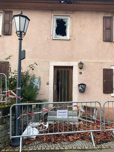 Ein halbes Jahr nach dem Großbrand in Duttenberg
