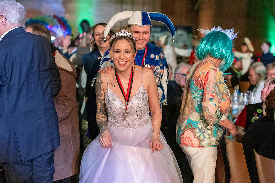 Bei der Prunksitzung des Talheimer Carnevalsvereins herrschte am Samstag ausgelassene Stimmung.