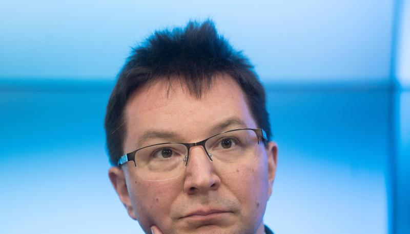 Michael Blume, der Antisemitismusbeauftragte der baden-w&uuml;rttembergischen Landesregierung, bei einer Pressekonferenz.