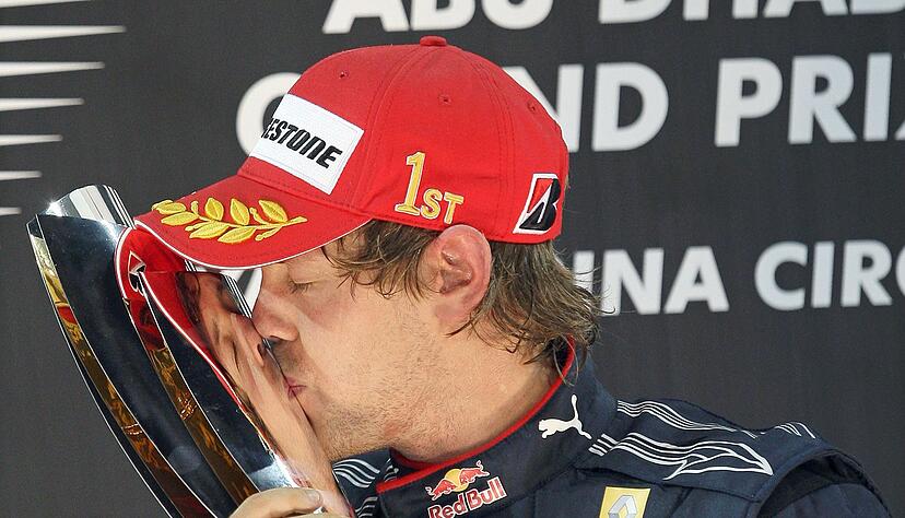 Vettel schaffte es vor 15 Jahren vom 3. Gesamtrang zum Titeltriumph. (Archivbild) Vettel schaffte es vor 15 Jahren vom 3. Gesamtrang zum Titeltriumph. (Archivbild)