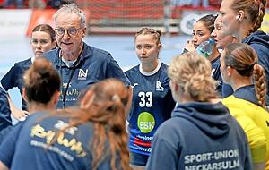 Seine Neckarsulmer Mannschaft bescherte Trainer Stefan Krebs einen erfolgreichen Abschied. Seine Neckarsulmer Mannschaft bescherte Trainer Stefan Krebs einen erfolgreichen Abschied.