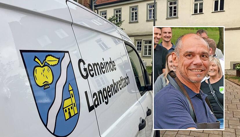 Das Rathaus von Langenbrettach. Bürgermeister Timo Natter ist aktuell in Reha – telefonisch äußert er sich aber zur Bombenattrappe.