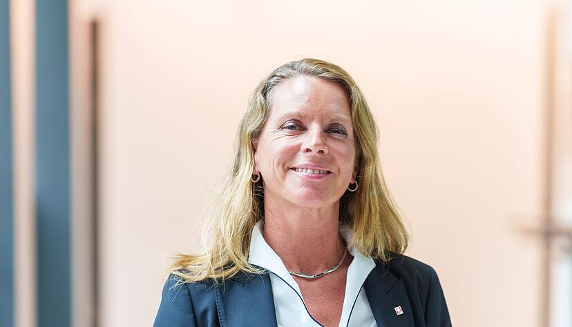 Nadine Boguslawski von der IG Metall kündigt schnelle Warnstreiks an. Nadine Boguslawski von der IG Metall kündigt schnelle Warnstreiks an.