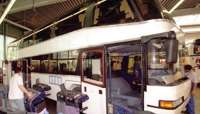 Laut Neoplan ist die Busfabrik in Stuttgart nicht mehr rentabel (Archivfoto).