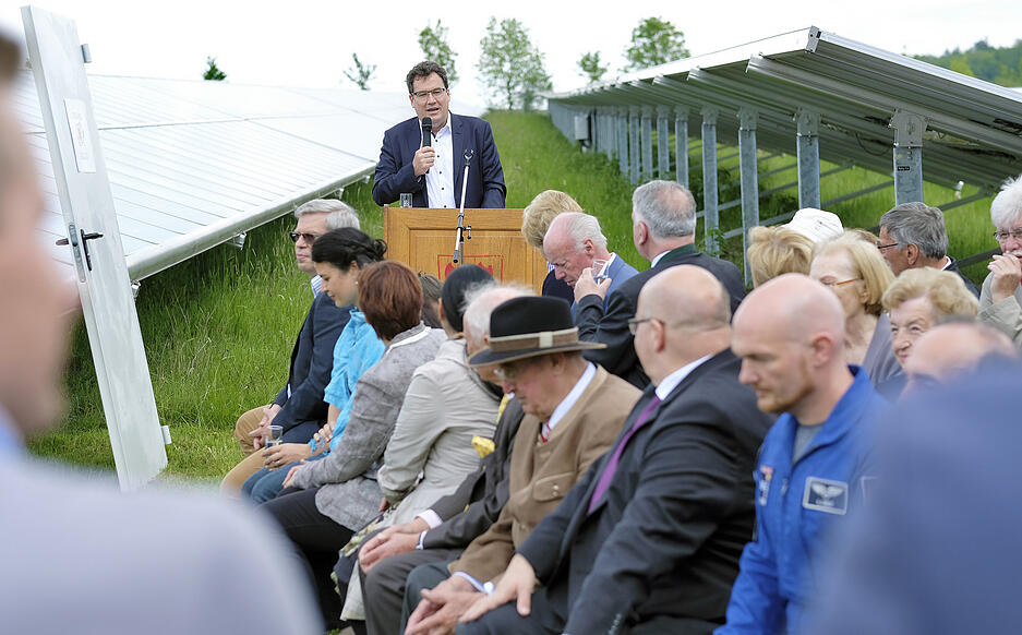 Spatenstich für die Alexander-Gerst-Sternwarte