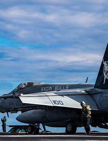 Das US-Milit&auml;r nutzt f&uuml;r seine Angriffe im Iran unter anderem zwei Flugzeugtr&auml;ger. (Archivbild)