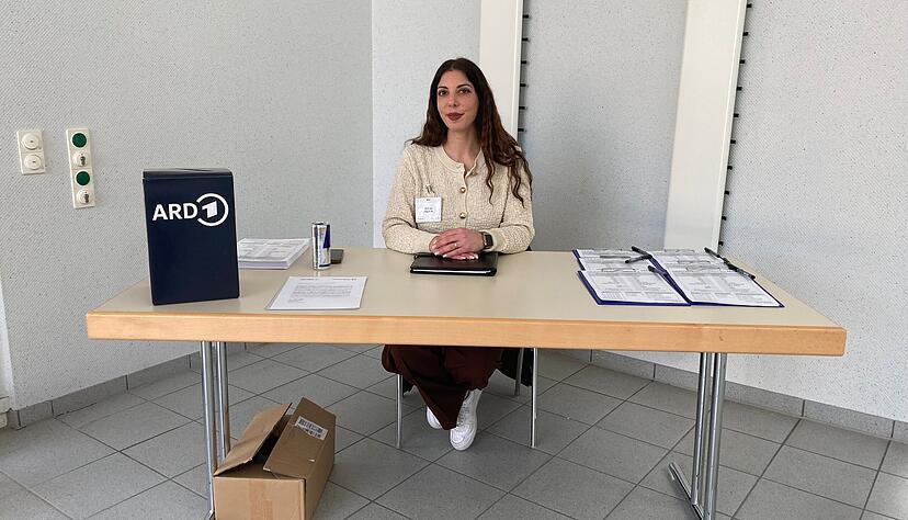 In Bretzfeld-Unterheimbach befragte die ARD die Menschen nach der Wahl. In Bretzfeld-Unterheimbach befragte die ARD die Menschen nach der Wahl.