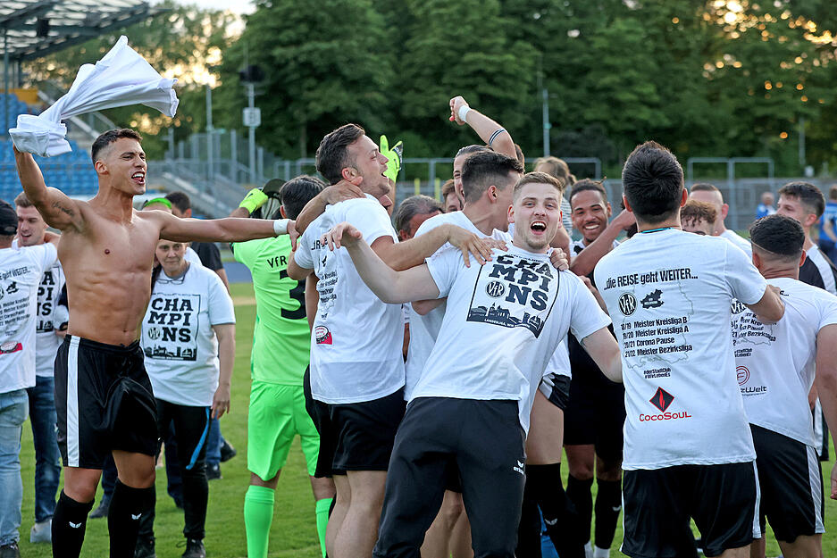 Bezirksligameister VfR Heilbronn gegen Friedrichshaller SV