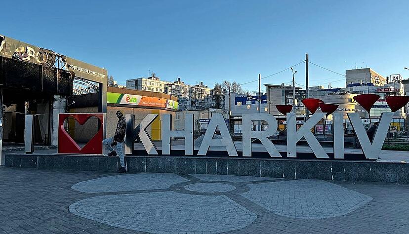 Fotograf Chris Knickerbocker aus Güglingen dreht in der Ukraine einen Dokumentarfilm.