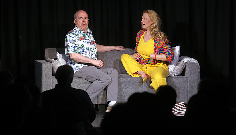 Wen hat er sich da eigentlich ins Haus geholt? Pierre (Heiko Dietz) hofft auf ein amour&ouml;ses Abenteuer mit Juliette (Conny Krause).