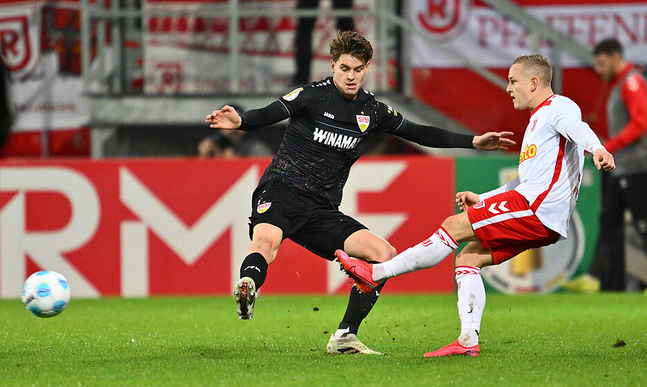 Trotz sieben Wechsel in der Startelf ließ der VfB Stuttgart wenig anbrennen.