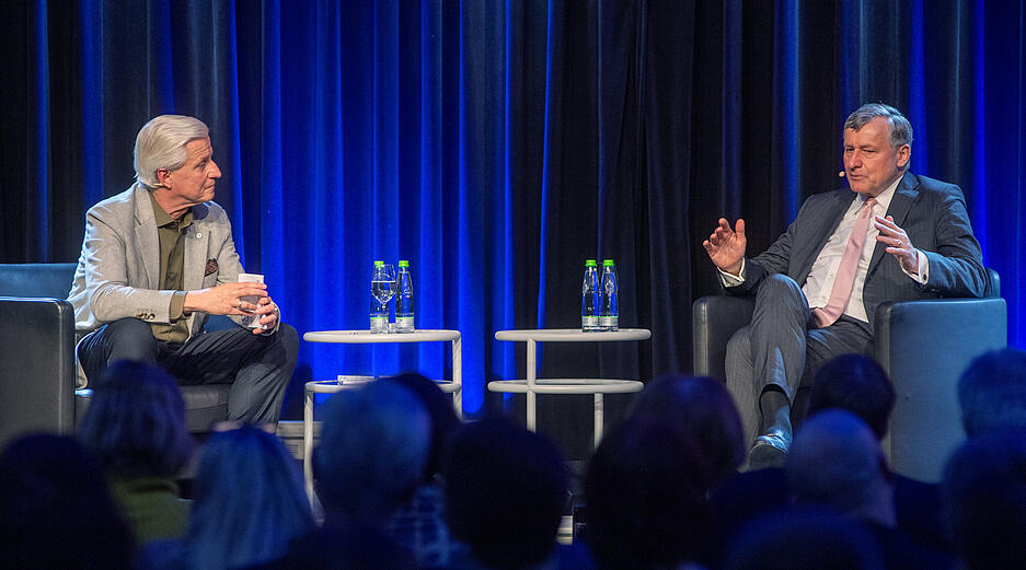 Hans-Ulrich R&uuml;lke beim Stimme-Wahlcheck: Bilder vom Event in Heilbronn