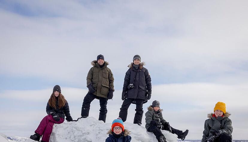 Die Familie Pelletier bricht zu einer Reise durch verschiedene L&auml;nder auf. (Handout)