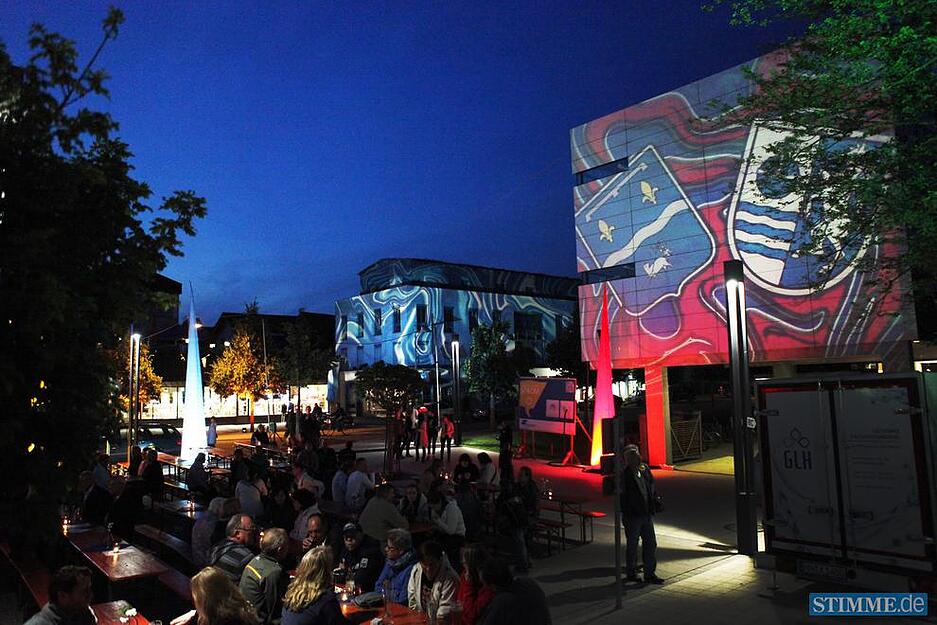 Das Blaue Fest, 25-j&auml;hrige St&auml;dtepartnerschaft Bad Friedrichshall mit St. Jean Le Blanc