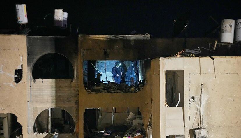 Der Iran richtete mit Raketenangriffen schwere Sch&auml;den im S&uuml;den Israels an.