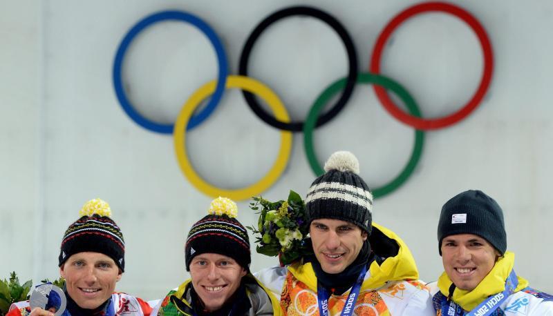 Die Herren holten zum Abschluss der Biathlon-Wettbewerbe Silber in der Staffel. Foto: Hendrik Schmidt