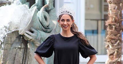 Miss Tourism Germany ist Patricia Rath aus Obersulm bereits. Im Herbst tritt die 28-Jährige in Vietnam an, um Miss Global zu werden.
Foto: Daniel Hagmann