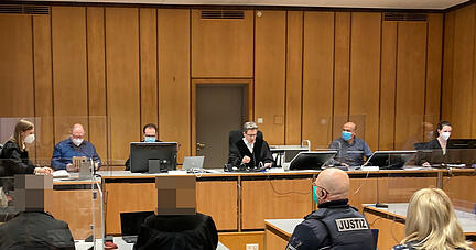 Prozess vor dem Landgericht Heilbronn. Prozess vor dem Landgericht Heilbronn.