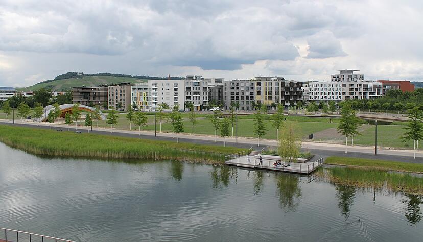 Am Neckarbogen geht es voran. Foto: Archiv/Donauer Am Neckarbogen geht es voran. Foto: Archiv/Donauer