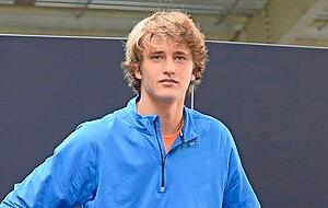 Zarte 17: Alexander Zverev 2014 beim Neckar-Cup in Heilbronn.