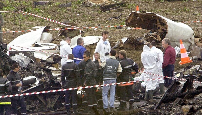Die Concorde st&uuml;rzte kurz nach dem Start in der N&auml;he des Pariser Flughafens Charles de Gaulles ab. (Archivbild)