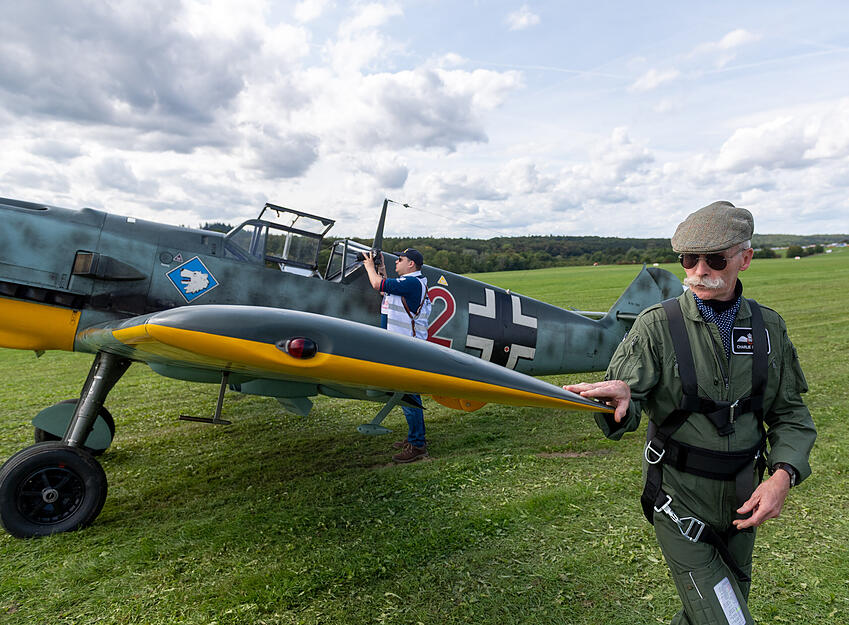 An drei Tagen konnten beim Oldtimer-Fliegertreffen in Kirchheim unter Teck insgesamt 250 flugfähige Oldtimer bestaunt werden.