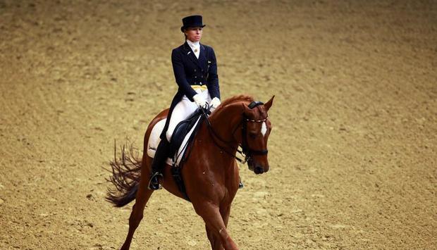 Nadine Capellmann belegte in London nur den f&uuml;nften Rang. Foto: Rolf Vennenbernd