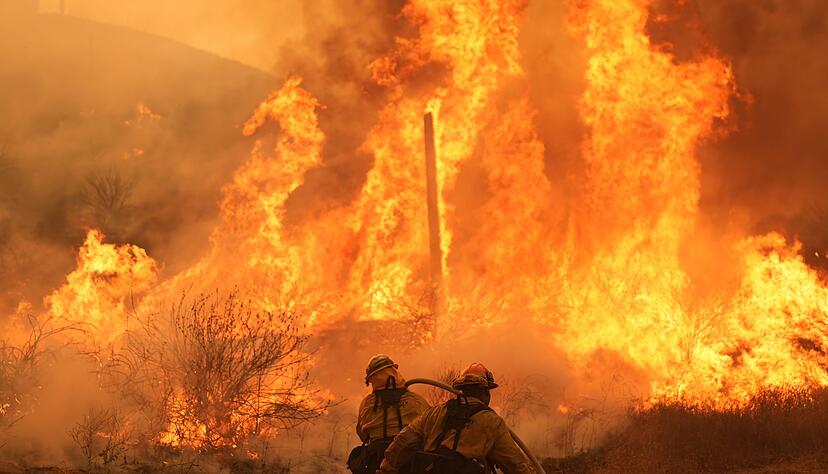 Die Flammen in Kalifornien haben vielen Menschen in die Flucht geschlagen.