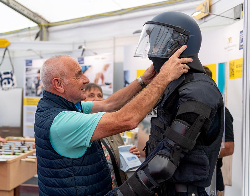 Samstag auf der Herbstmesse in Heilbronn Samstag auf der Herbstmesse in Heilbronn