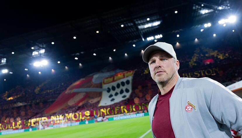 Leidtragender einer Fehlentscheidung: K&ouml;lns Trainer Lukas Kwasniok.