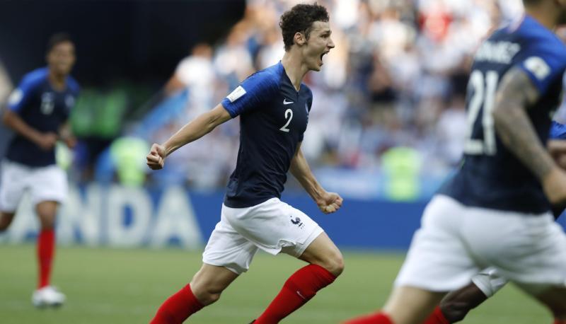 Benjamin Pavard vom VfB Stuttgart erzielte sein erstes Tor f&uuml;r die franz&ouml;sische Nationalmannschaft.