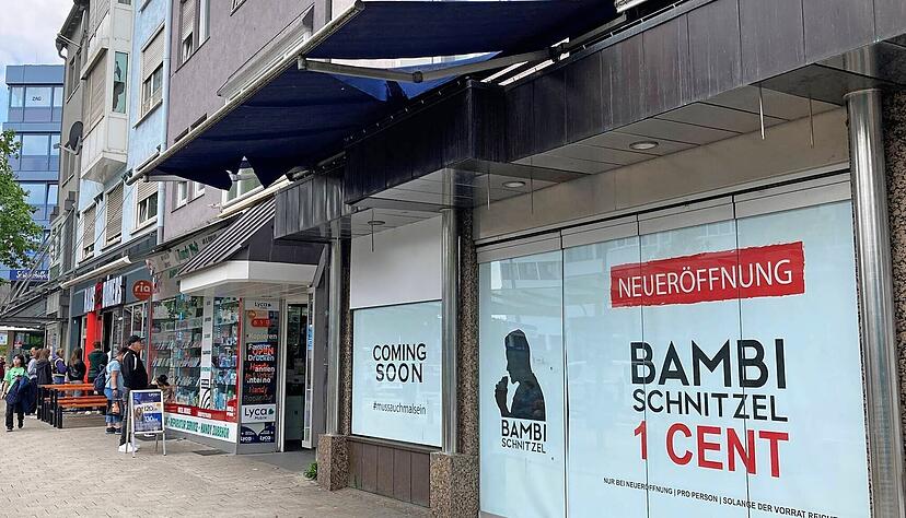 Auf der Heilbronner Allee soll der Imbiss "Bambi Schnitzel" eröffnen.