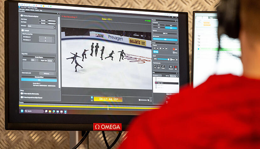 Omega ist seit 1923 offizieller olympischer Zeitnehmer - und hat seitdem schon viel erneuert. Die stroboskopischen Animationen mit ihren angehaltenen Bildern in der Bewegung bereichern die TV-&Uuml;bertragungen aus Mailand.