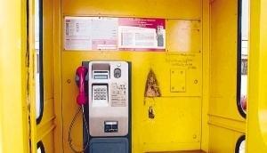 Niemand hier? Diese Telefonzelle steht vor dem Eichbottzentrum in Leingarten. Eine von insgesamt sieben in der Heuchelberg-Gemeinde.Foto: Martina Braden