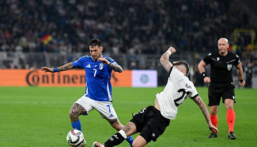 Italiens Matteo Politano will mit Italien zur WM. (Archivbild)