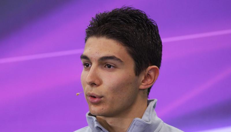 Esteban Ocon vom Team Force India. Foto: Jose Mendez